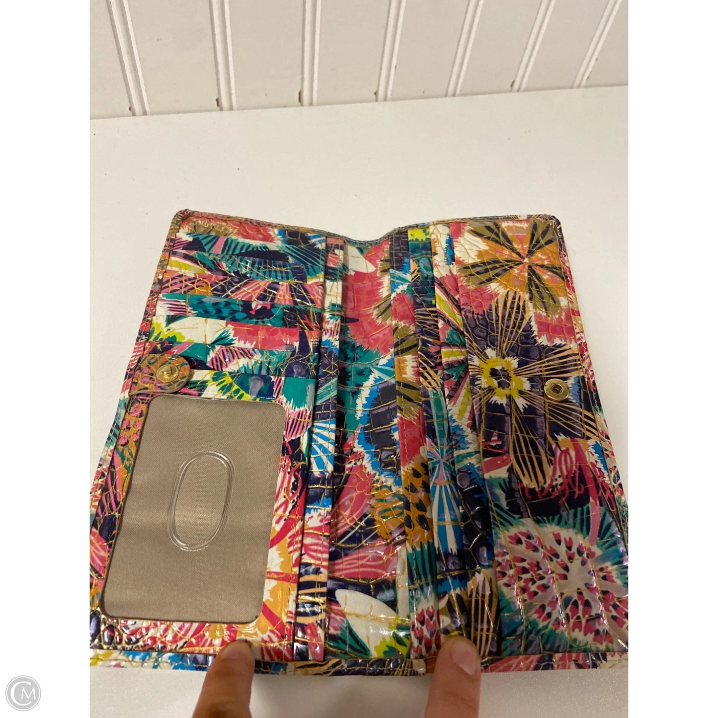 Wallet Designer By Brahmin, Size: Medium