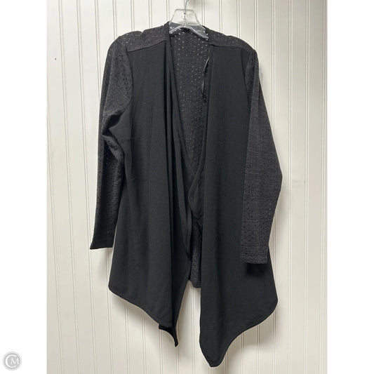 Sweater Cardigan By Melissa Mccarthy In Black, Size: S