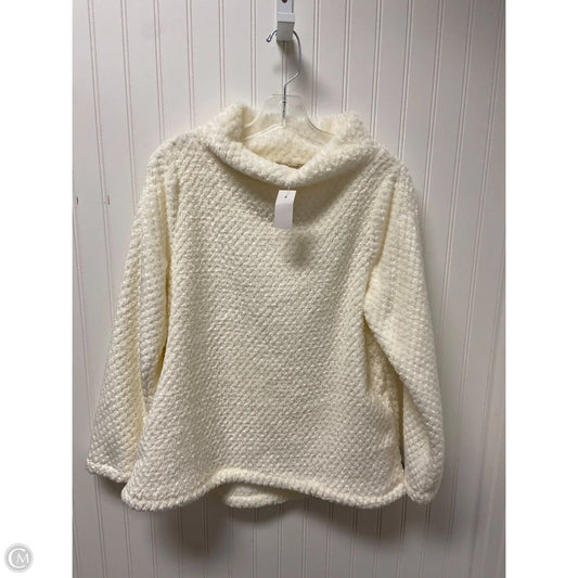Sweater By Loft In Cream, Size: S