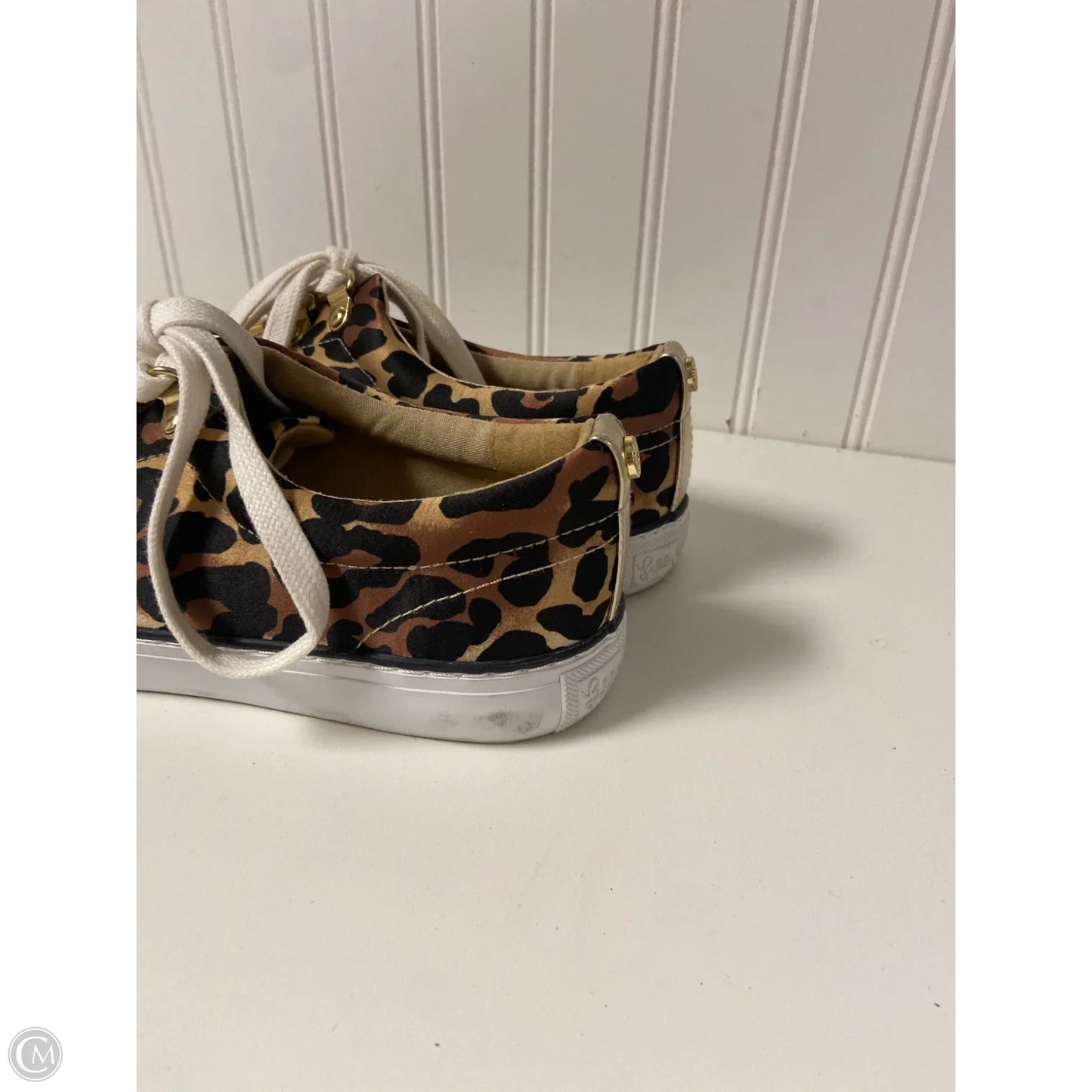 Shoes Designer By Lilly Pulitzer In Animal Print, Size: 8
