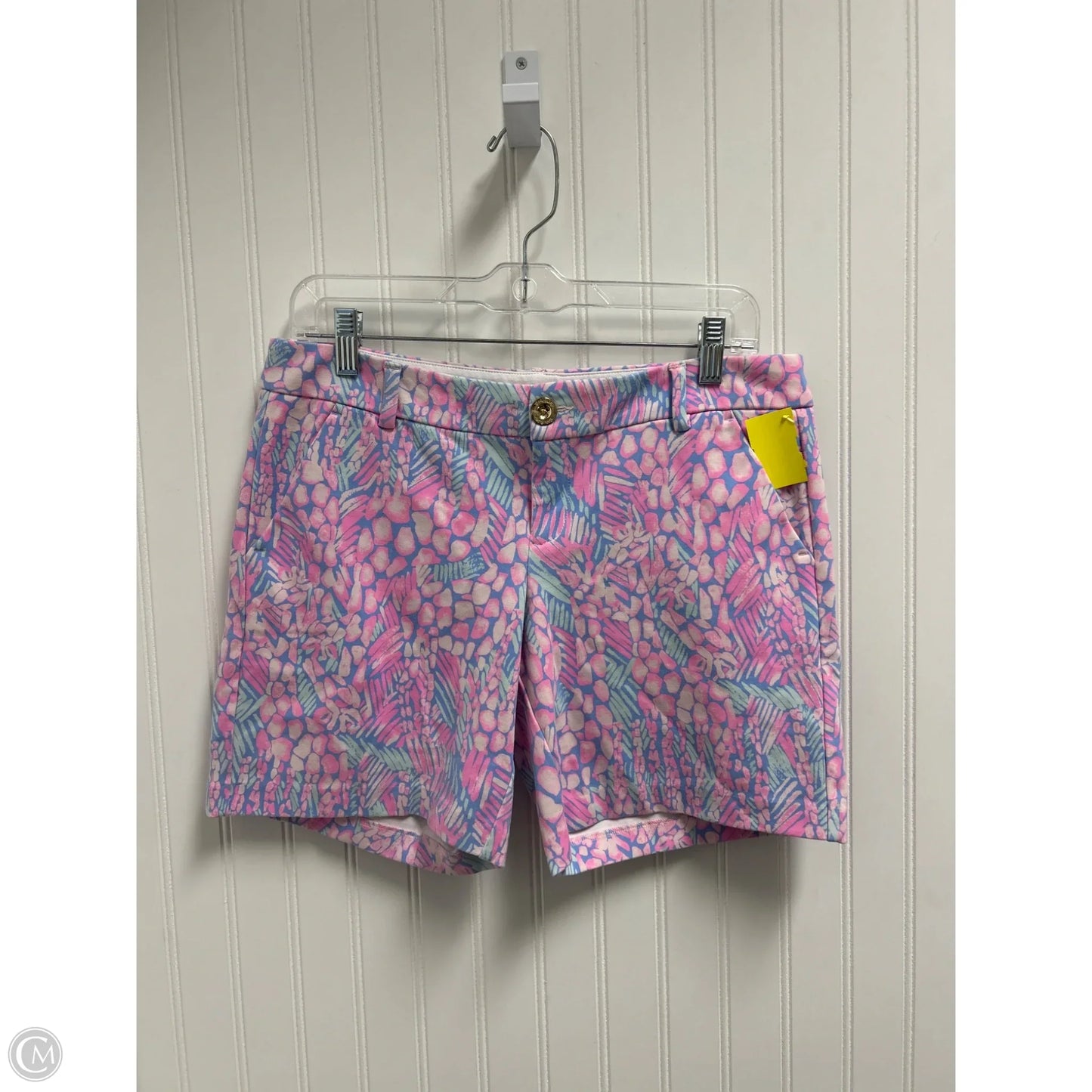 Shorts Designer By Lilly Pulitzer In Blue & Pink, Size: 6