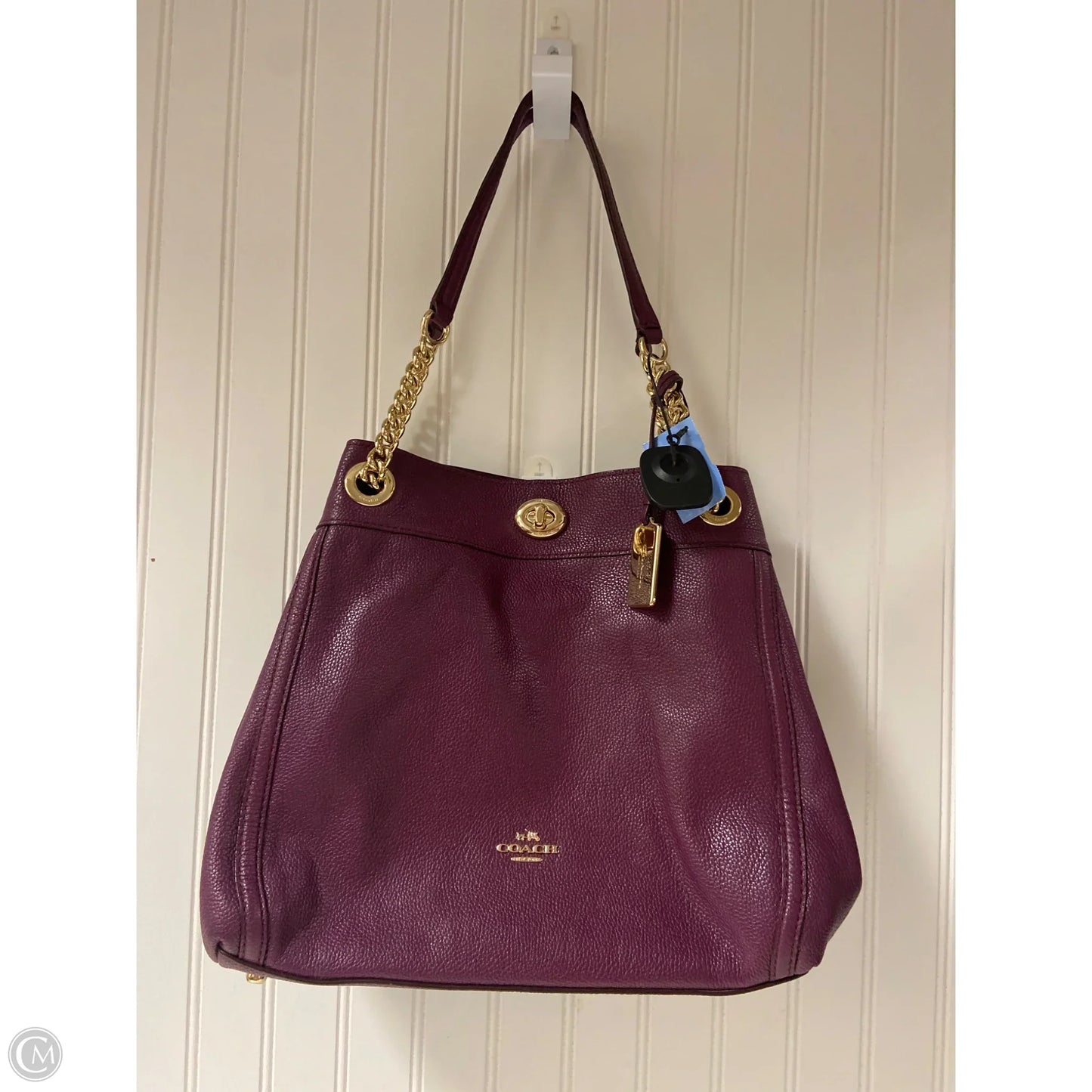 Handbag Designer By Coach, Size: Large