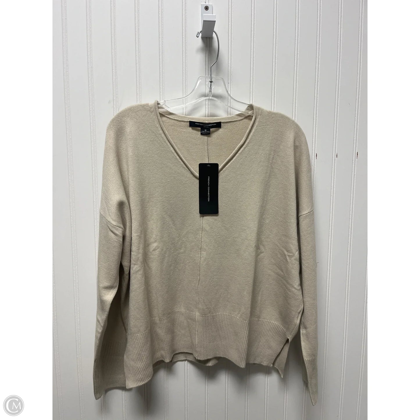 Sweater By French Connection In Beige, Size: M