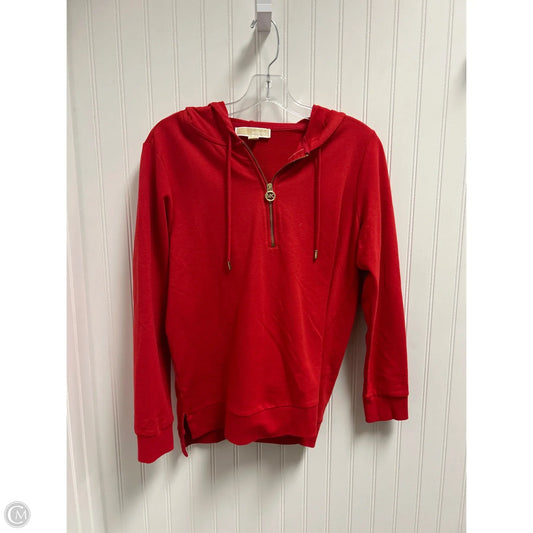 Athletic Jacket By Michael By Michael Kors In Red, Size: M