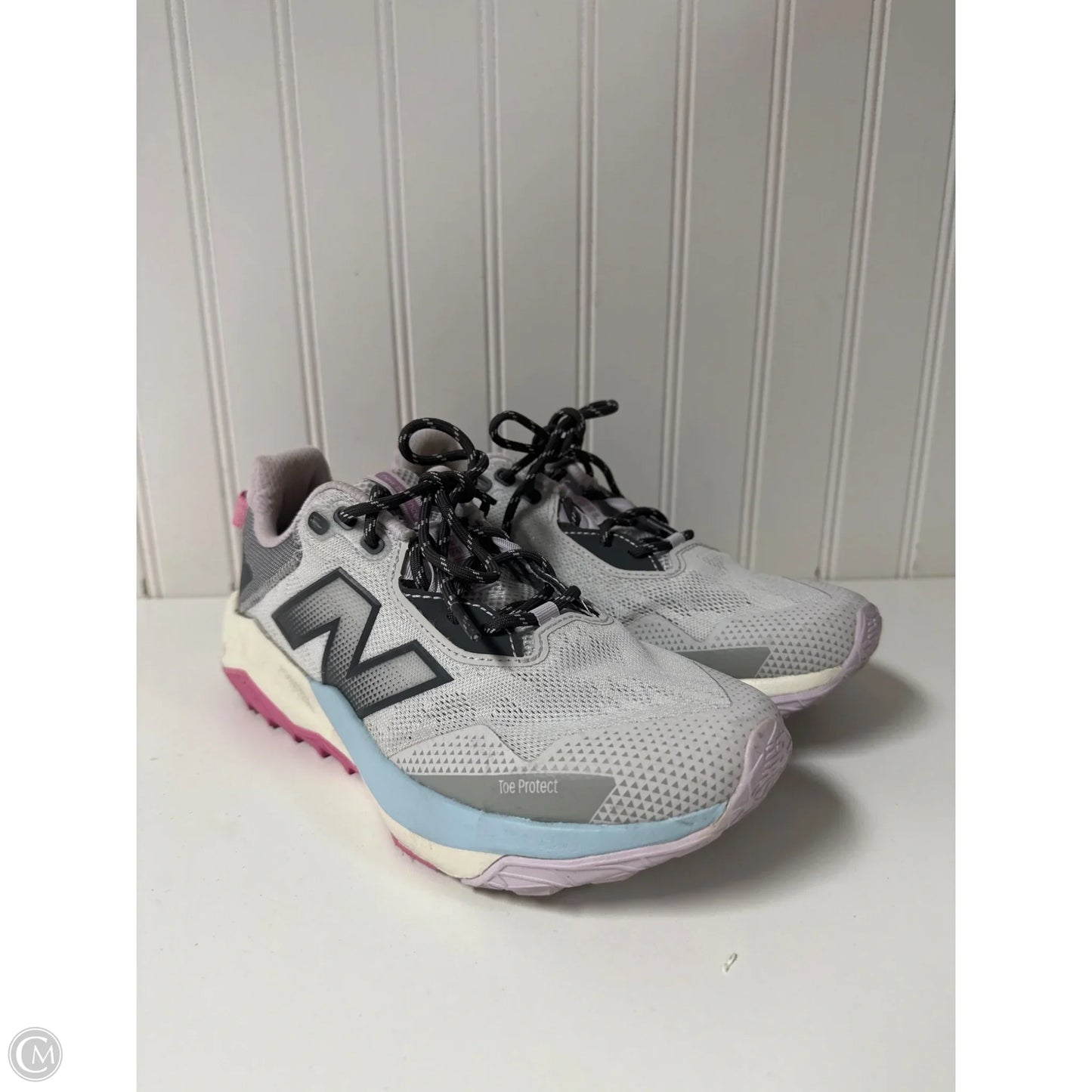 Shoes Athletic By New Balance In Green & Pink, Size: 8