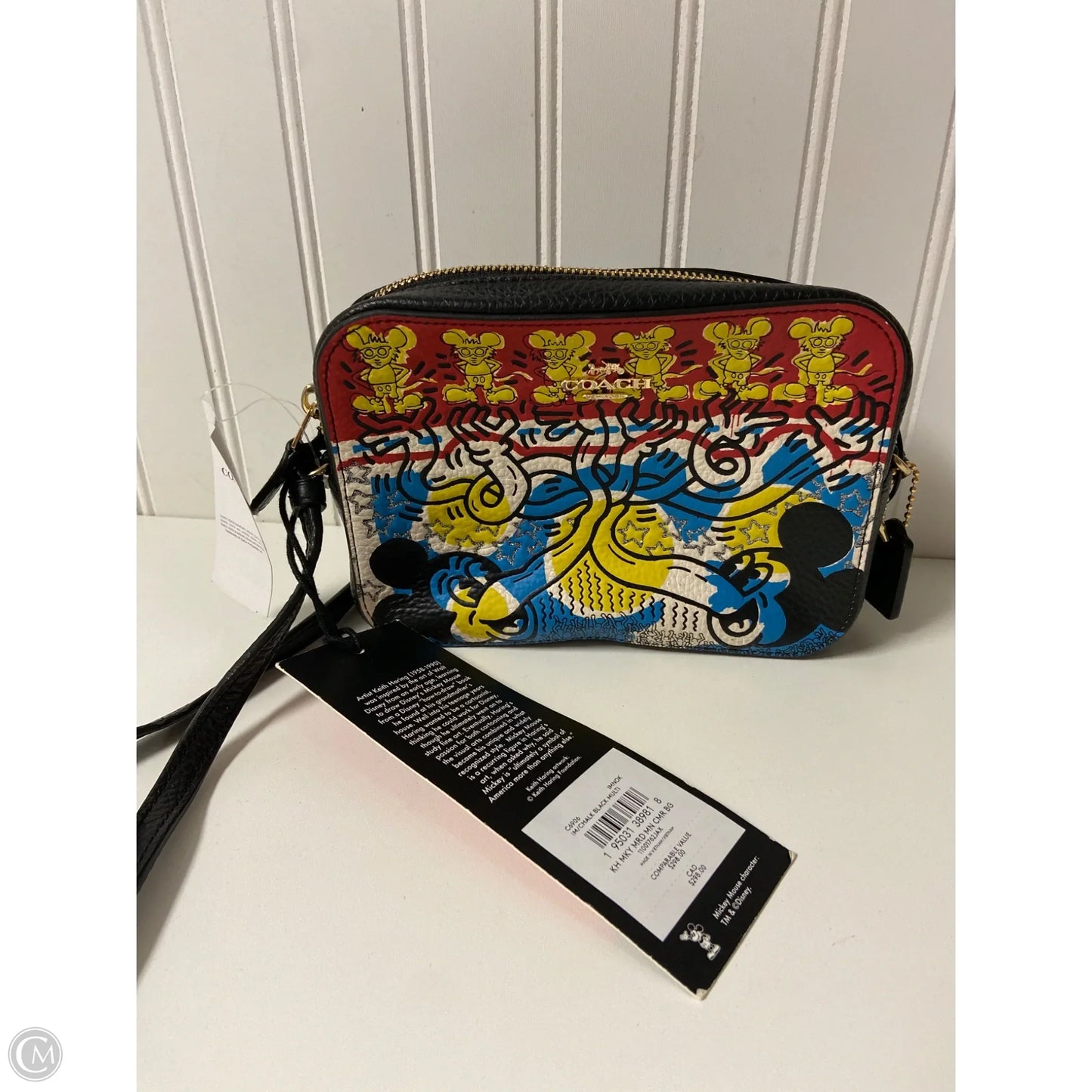 Handbag Designer By Coach, Size: Small