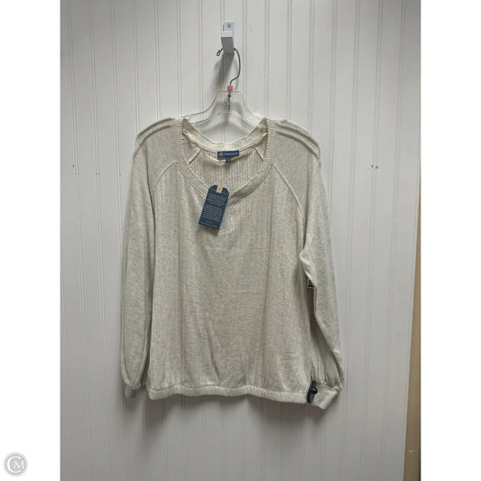 Sweater By Democracy In Beige, Size: L
