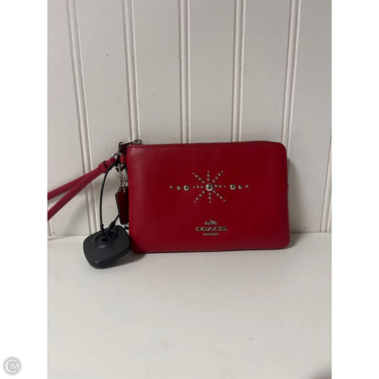 Wristlet Designer By Coach, Size: Small