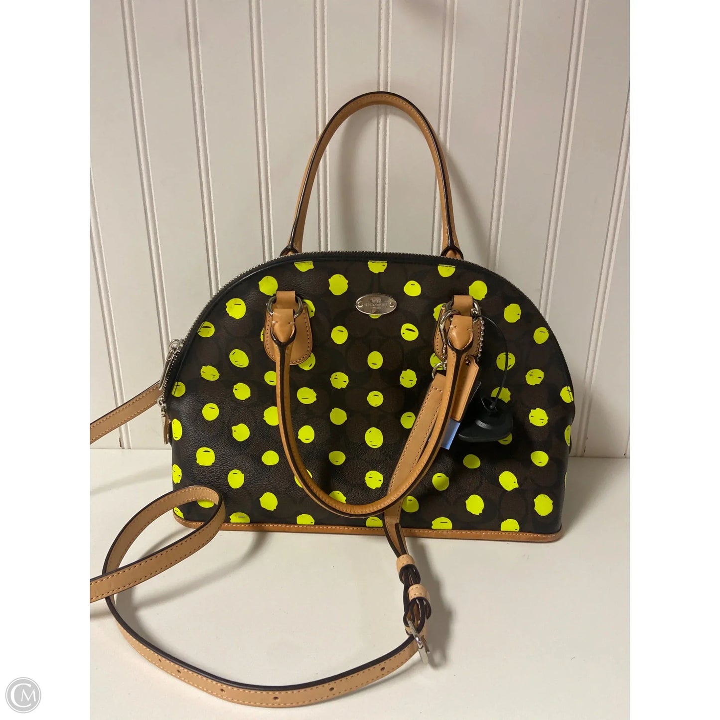 Handbag Designer By Coach, Size: Large