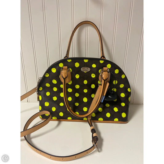 Handbag Designer By Coach, Size: Large