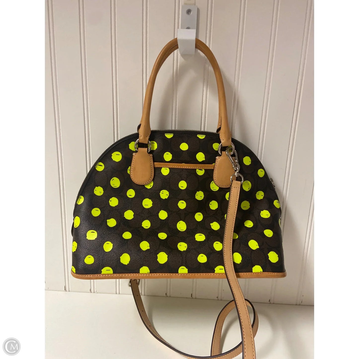 Handbag Designer By Coach, Size: Large