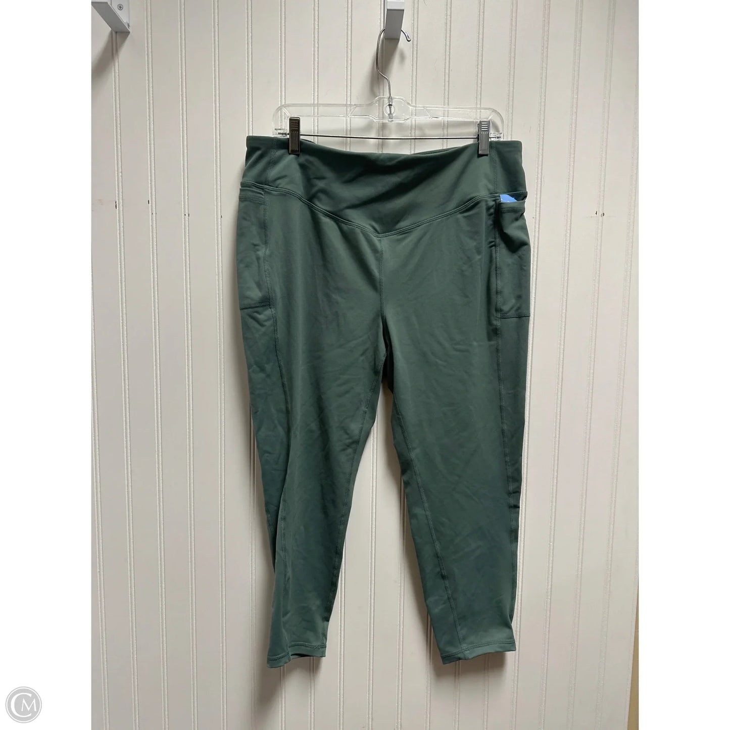 Athletic Leggings By Torrid In Green, Size: 2x