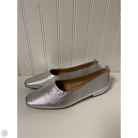 Shoes Flats By Franco Sarto In Silver, Size: 7