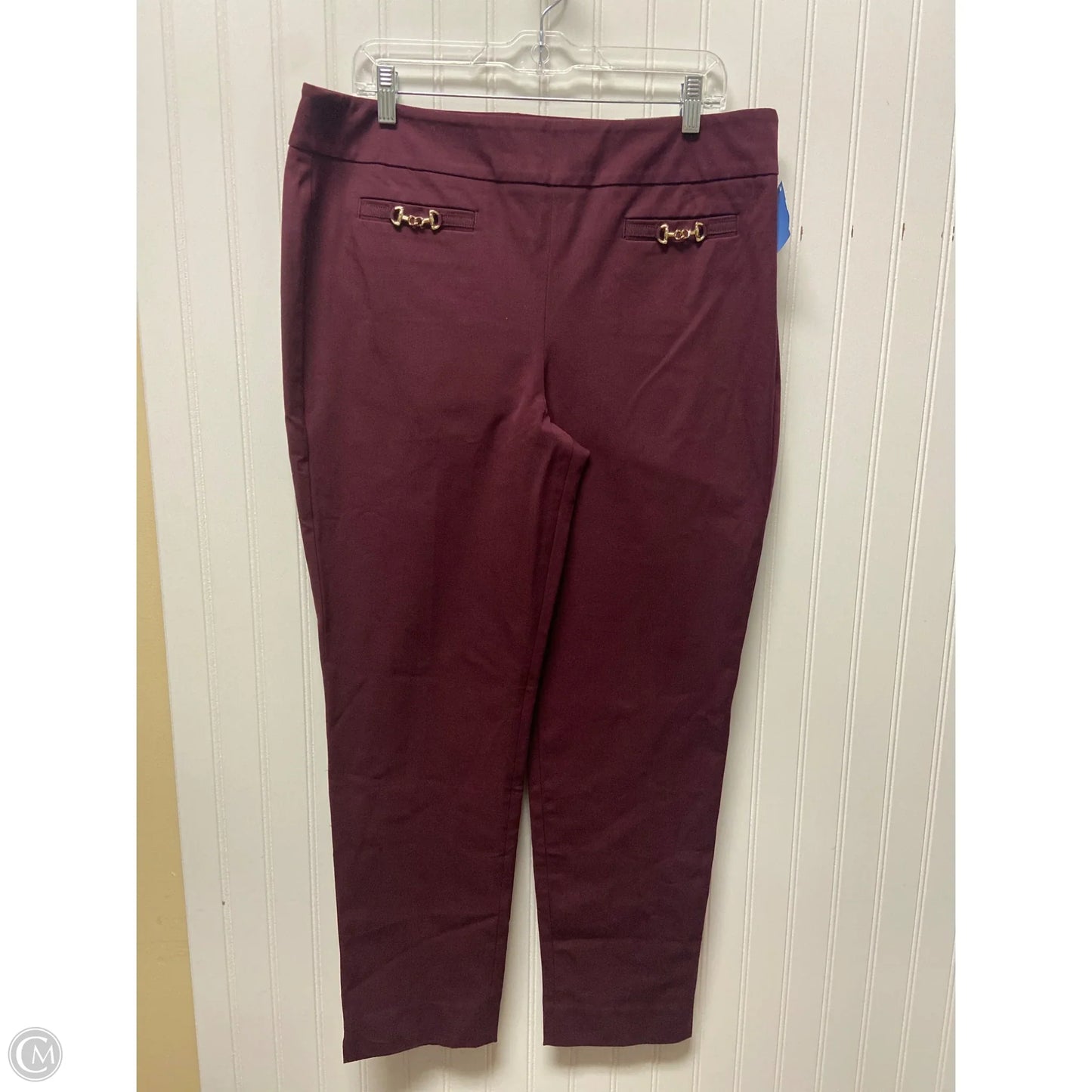 Pants Dress By Talbots In Maroon, Size: 14