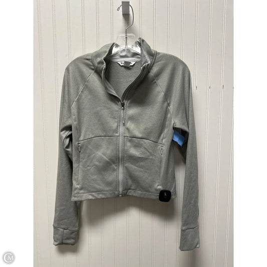 Athletic Jacket By Athleta In Grey, Size: M