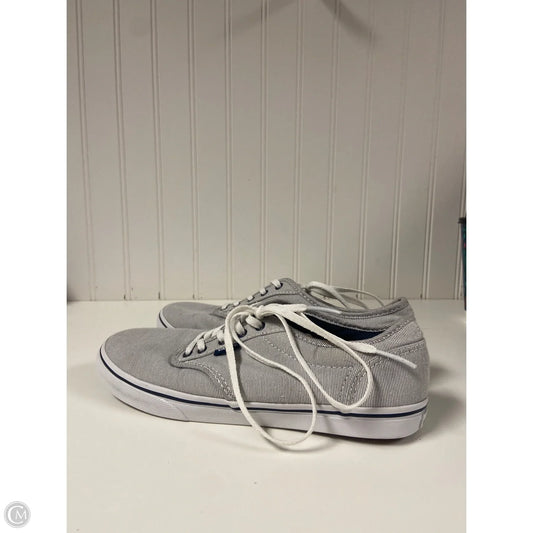 Shoes Sneakers By Vans In Blue & White, Size: 7