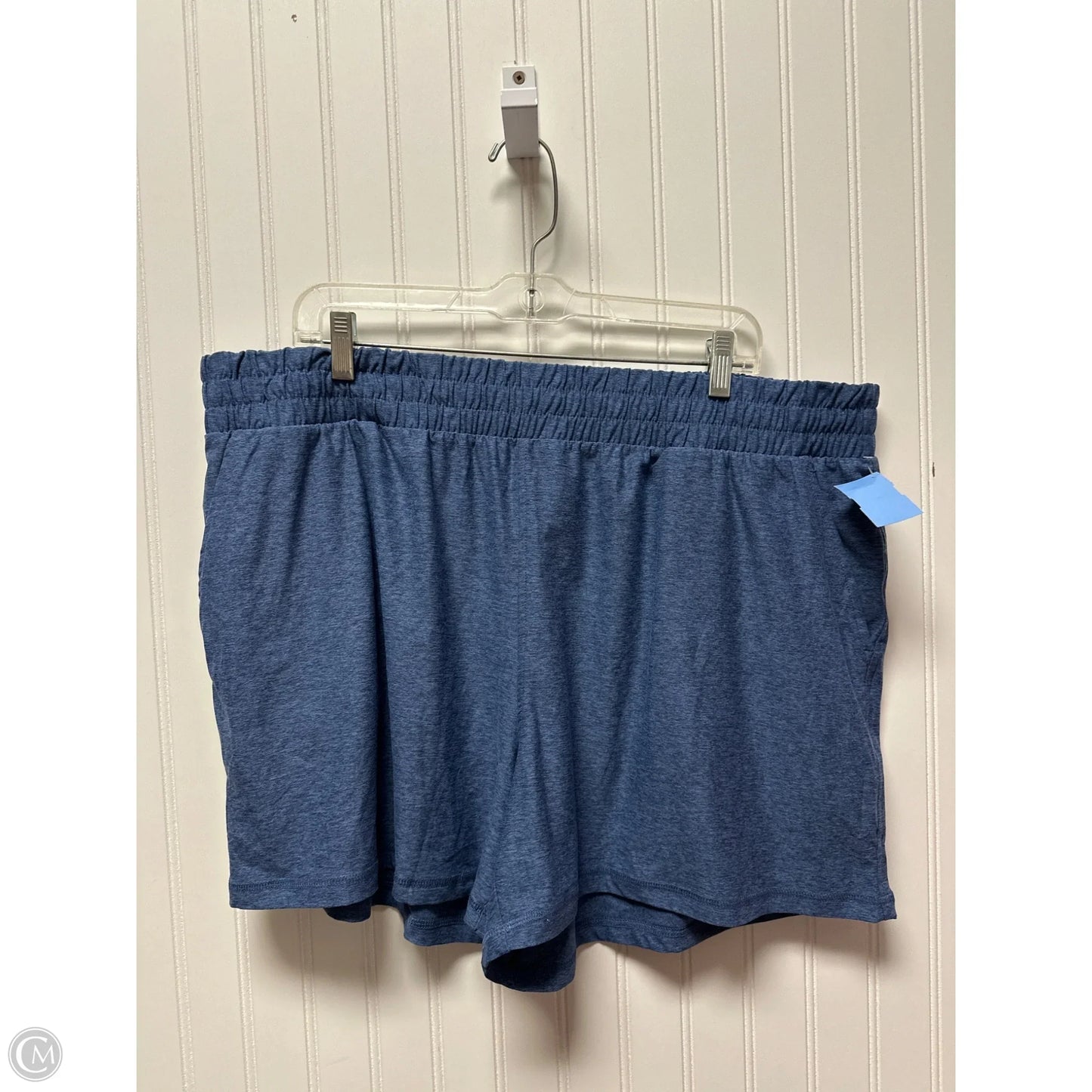 Athletic Shorts By Athletic Works In Blue, Size: 2x