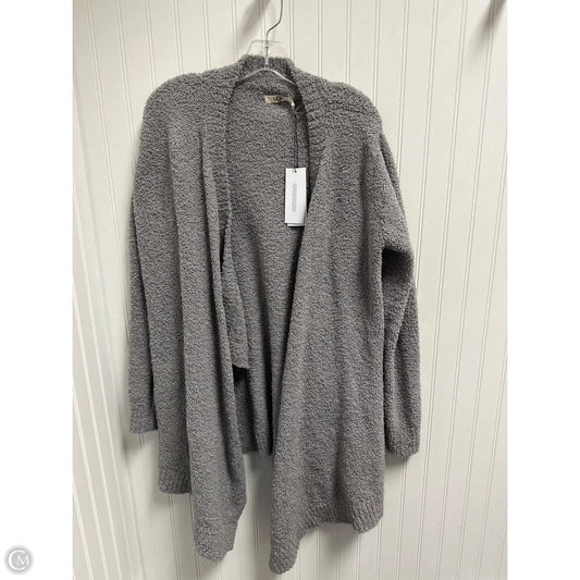 Sweater Cardigan Designer By Ugg In Grey, Size: M