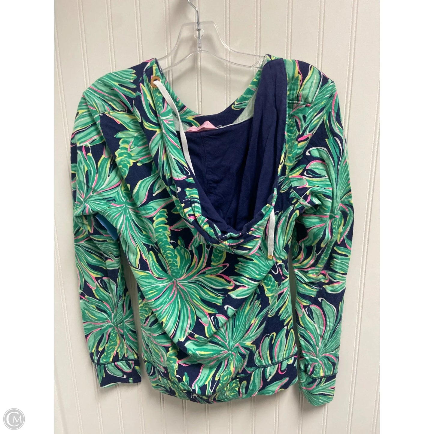Sweater Designer By Lilly Pulitzer In Blue & Green, Size: M