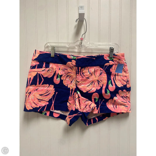 Shorts Designer By Lilly Pulitzer In Blue & Orange, Size: 8