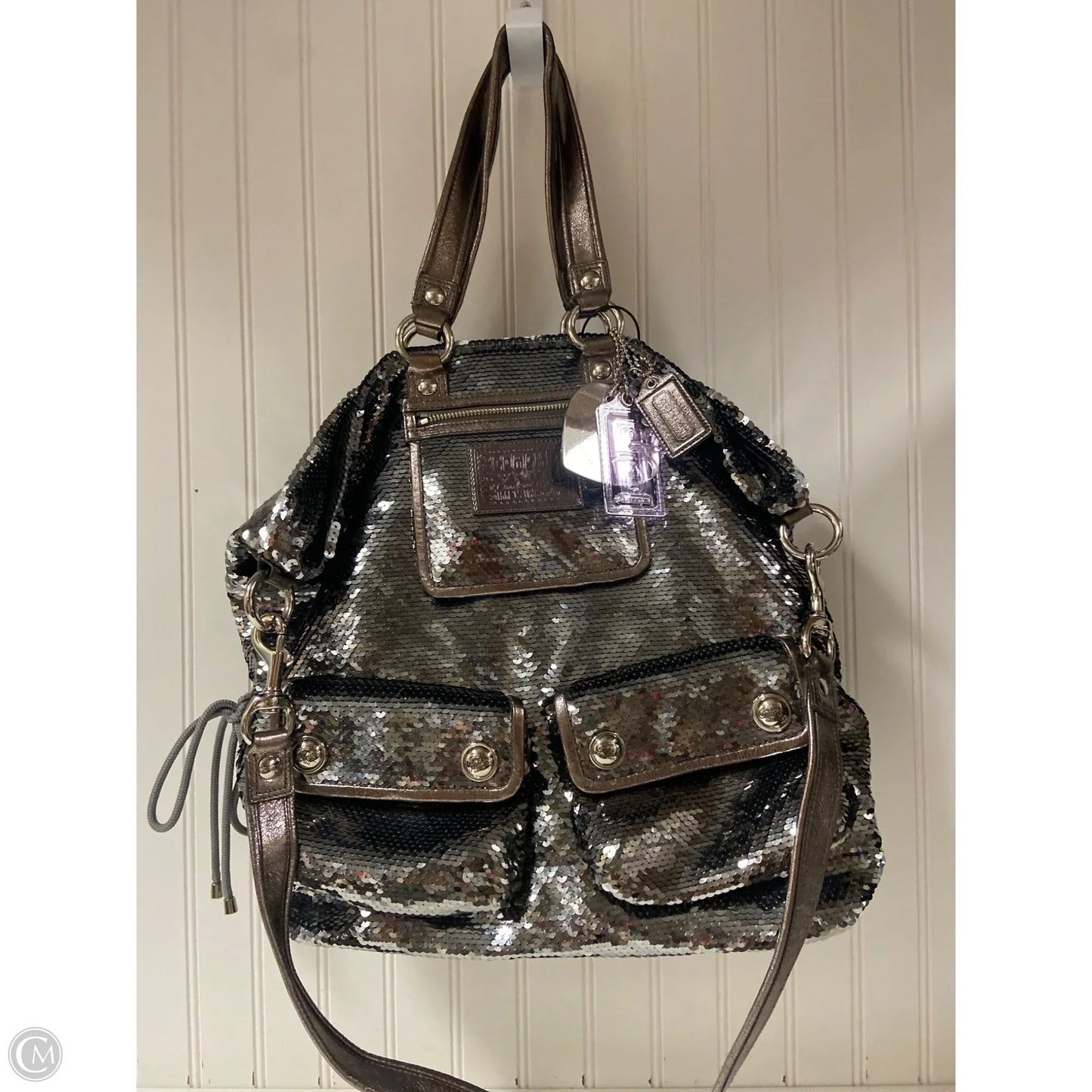 Handbag Designer By Coach, Size: Large