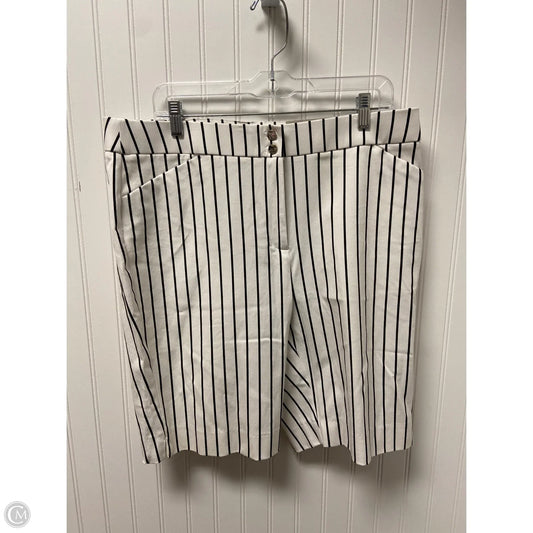 Shorts By Chicos In White, Size: 14