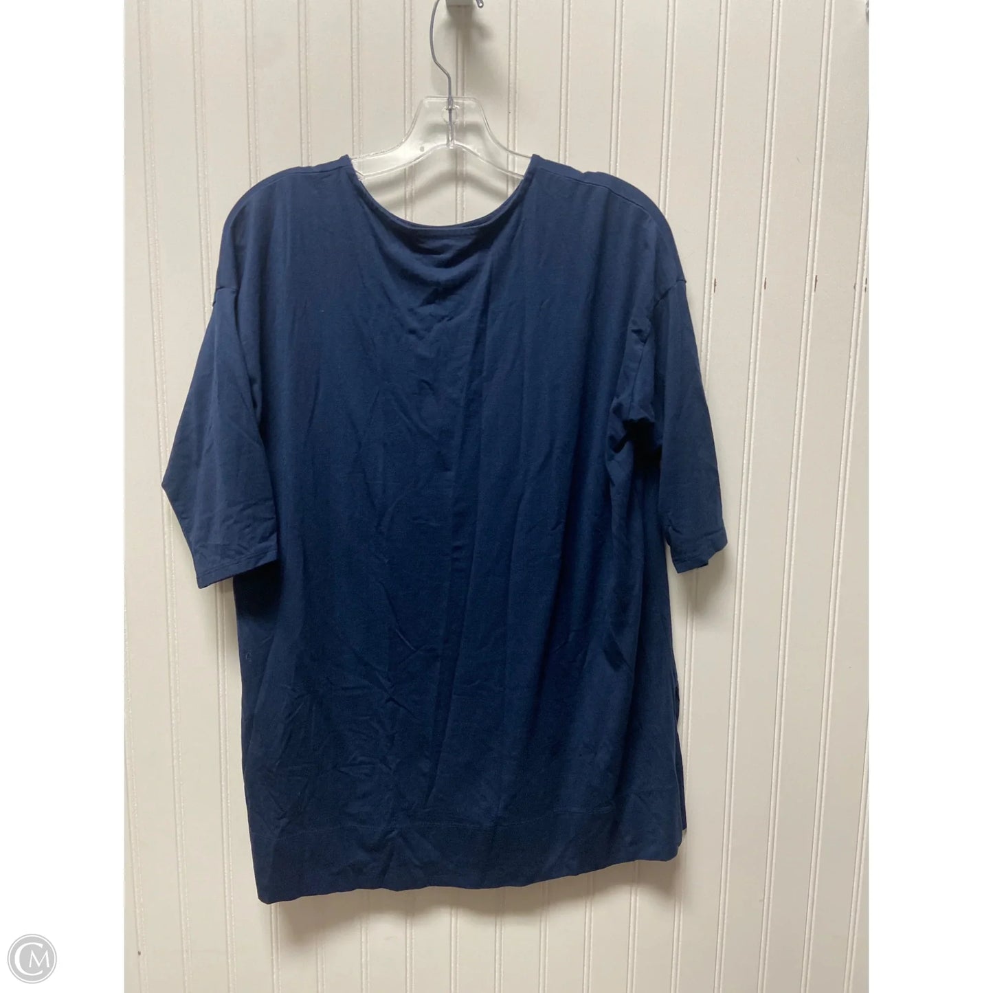 Top Long Sleeve Basic By J. Jill In Navy, Size: Mp