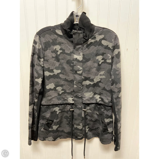 Jacket Utility By Cabi In Camouflage Print, Size: M
