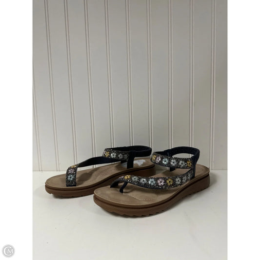 Sandals Sport By Andiano In Navy, Size: 7