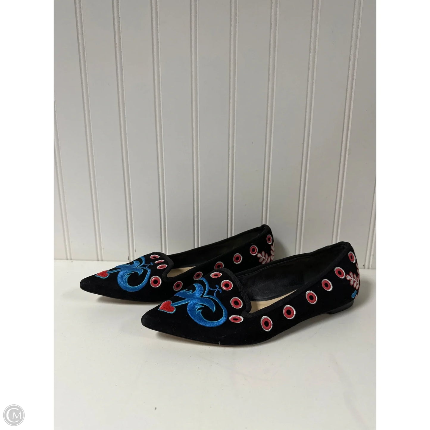 Shoes Flats By Clothes Mentor In Black, Size: 5.5