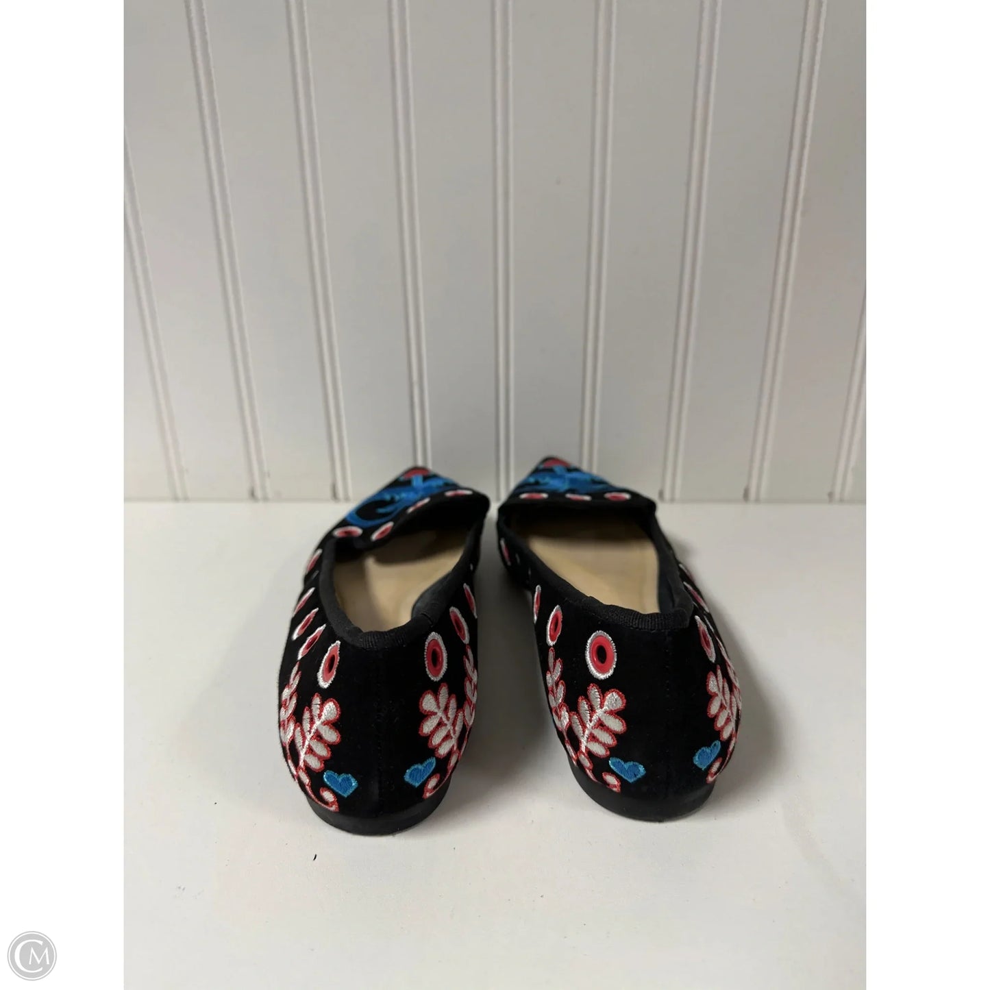 Shoes Flats By Clothes Mentor In Black, Size: 5.5