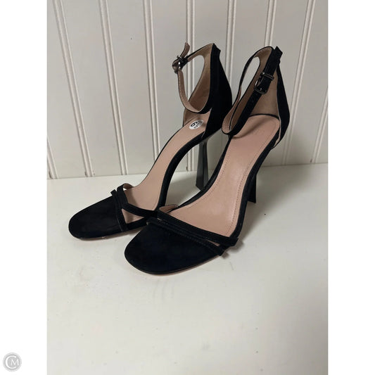 Sandals Heels Stiletto By Clothes Mentor In Black, Size: 6.5