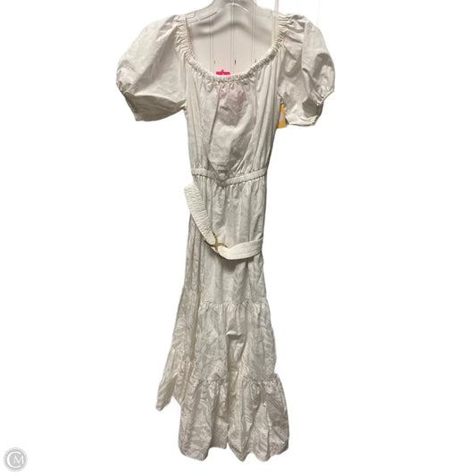 Dress Designer By Lilly Pulitzer In White, Size: S
