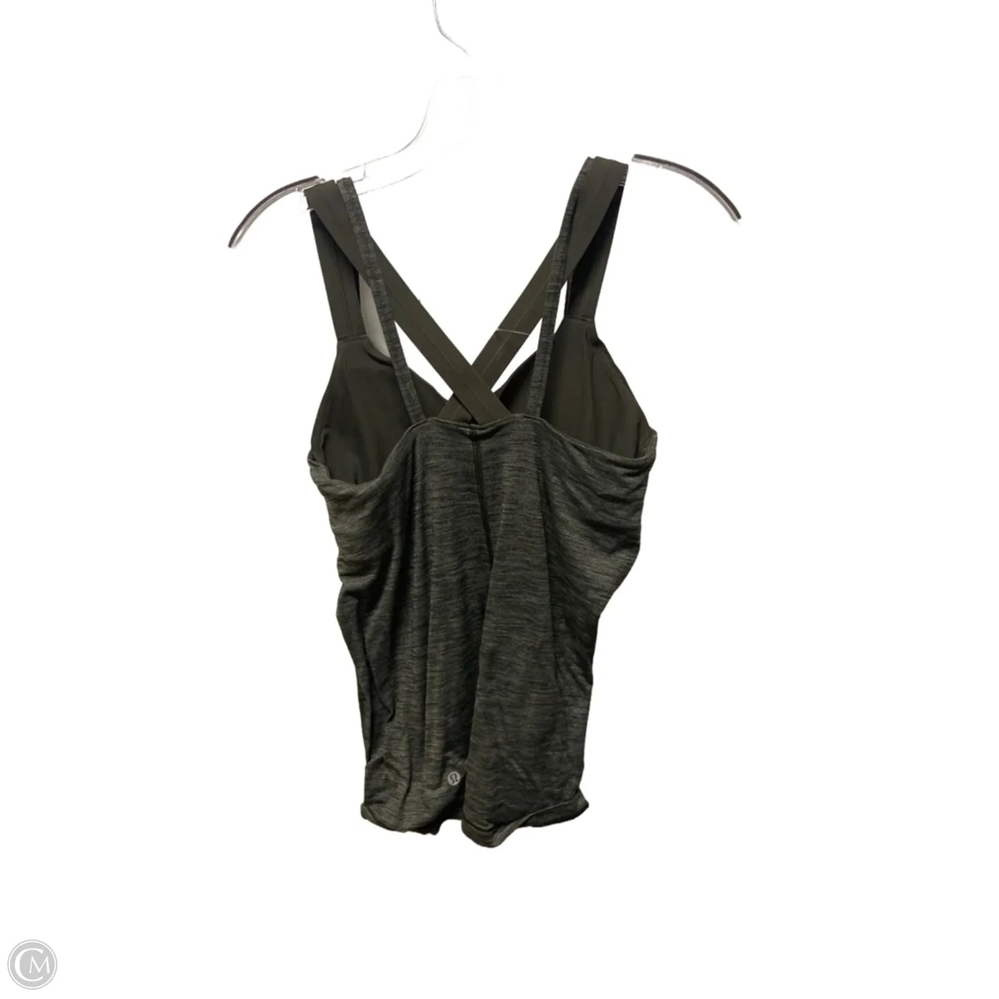 Athletic Tank Top By Lululemon In Green, Size: M