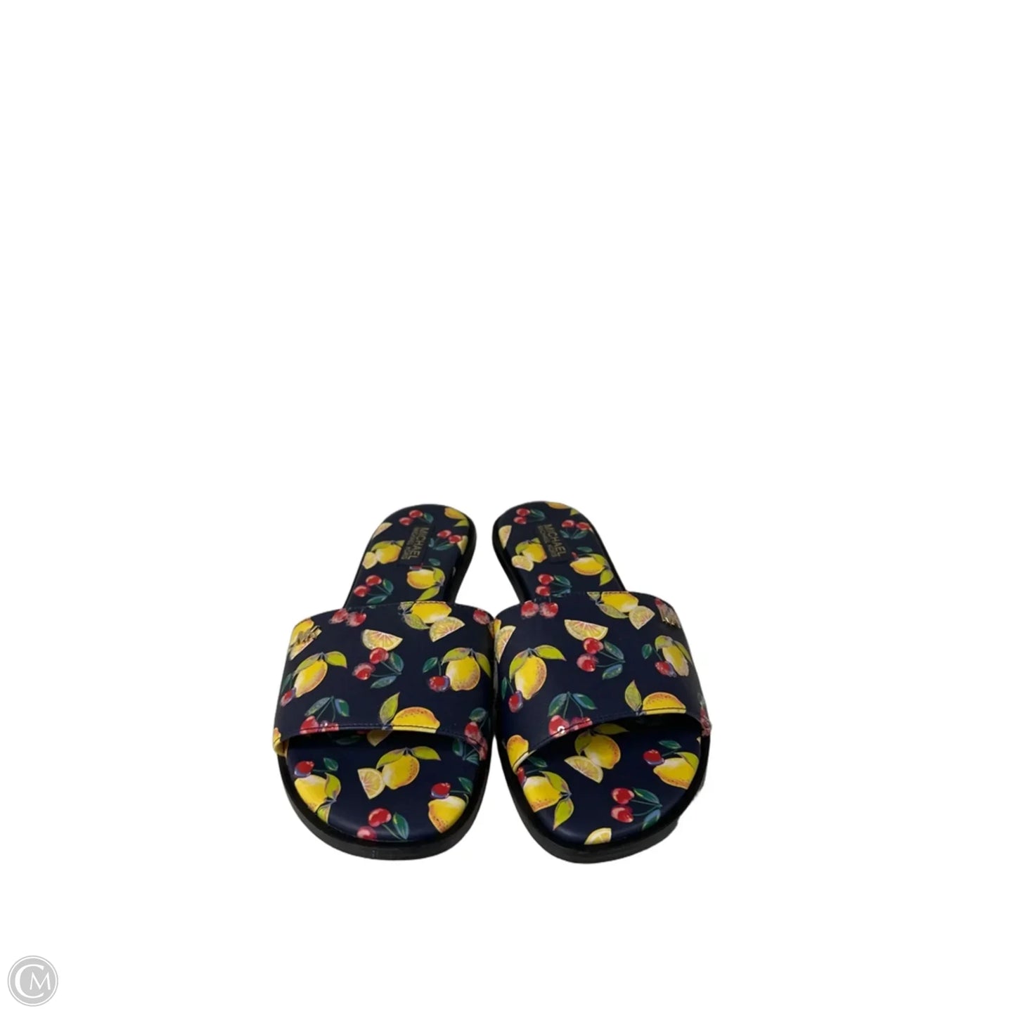 Sandals Flats By Michael By Michael Kors In Navy, Size: 7