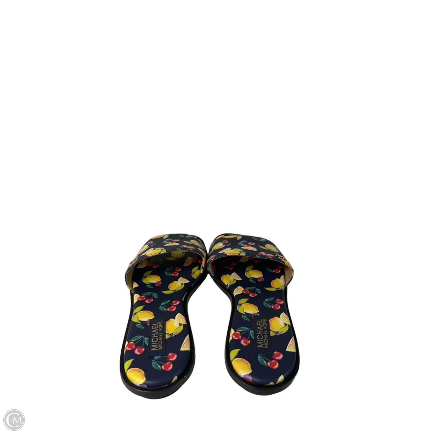 Sandals Flats By Michael By Michael Kors In Navy, Size: 7