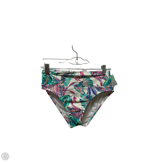 Swimsuit Bottom By Clothes Mentor In Cream, Size: S