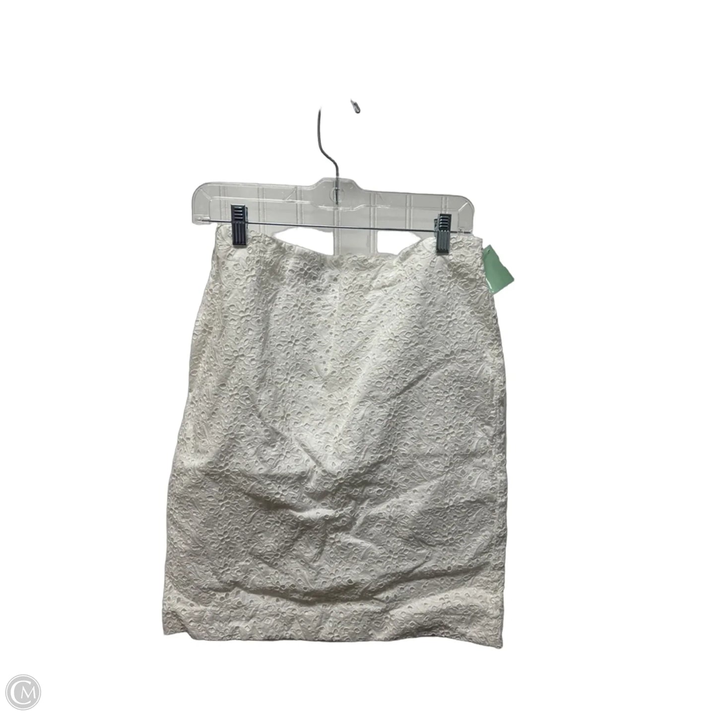 Skirt Mini & Short By Talbots In White, Size: 14