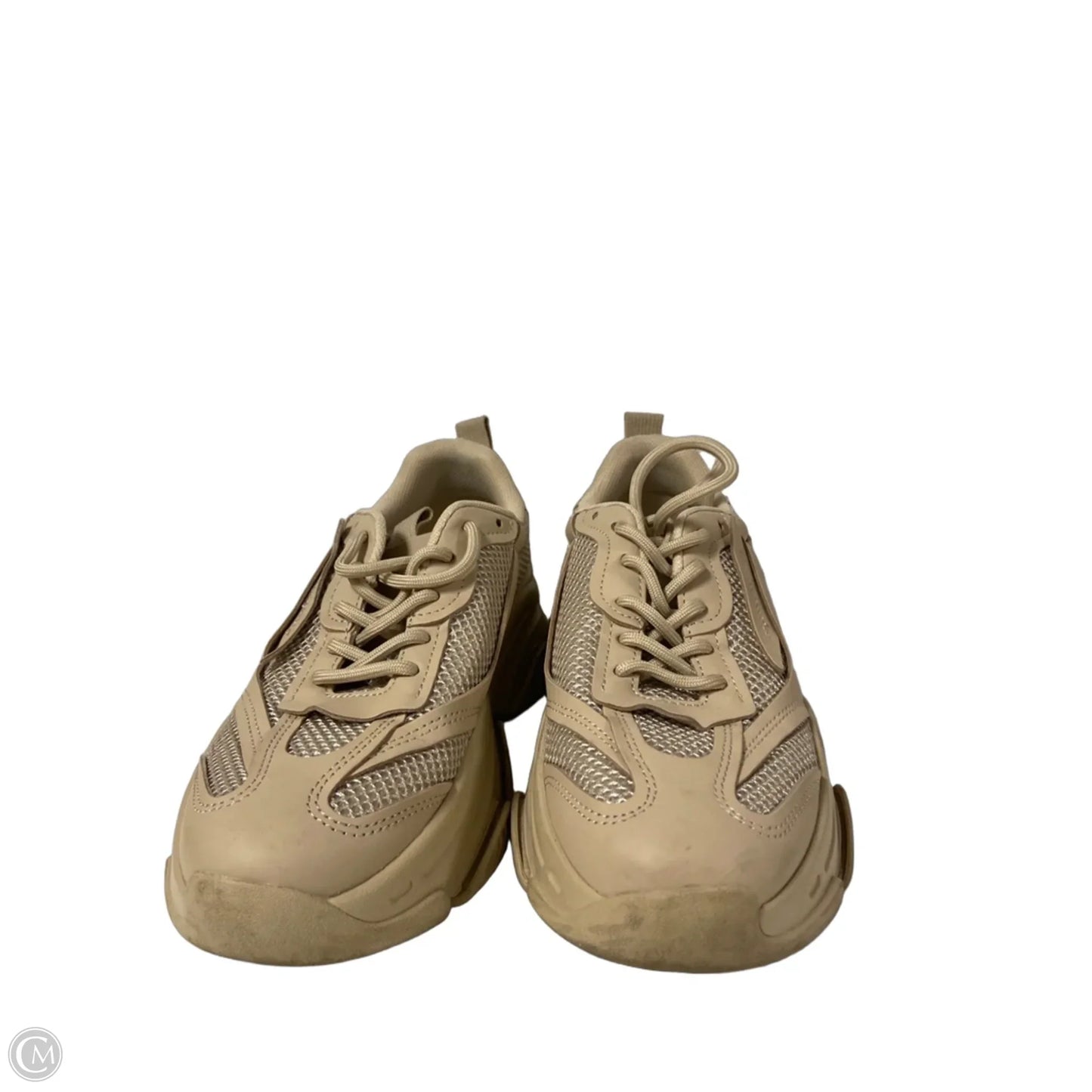 Shoes Sneakers By Steve Madden In Tan, Size: 7