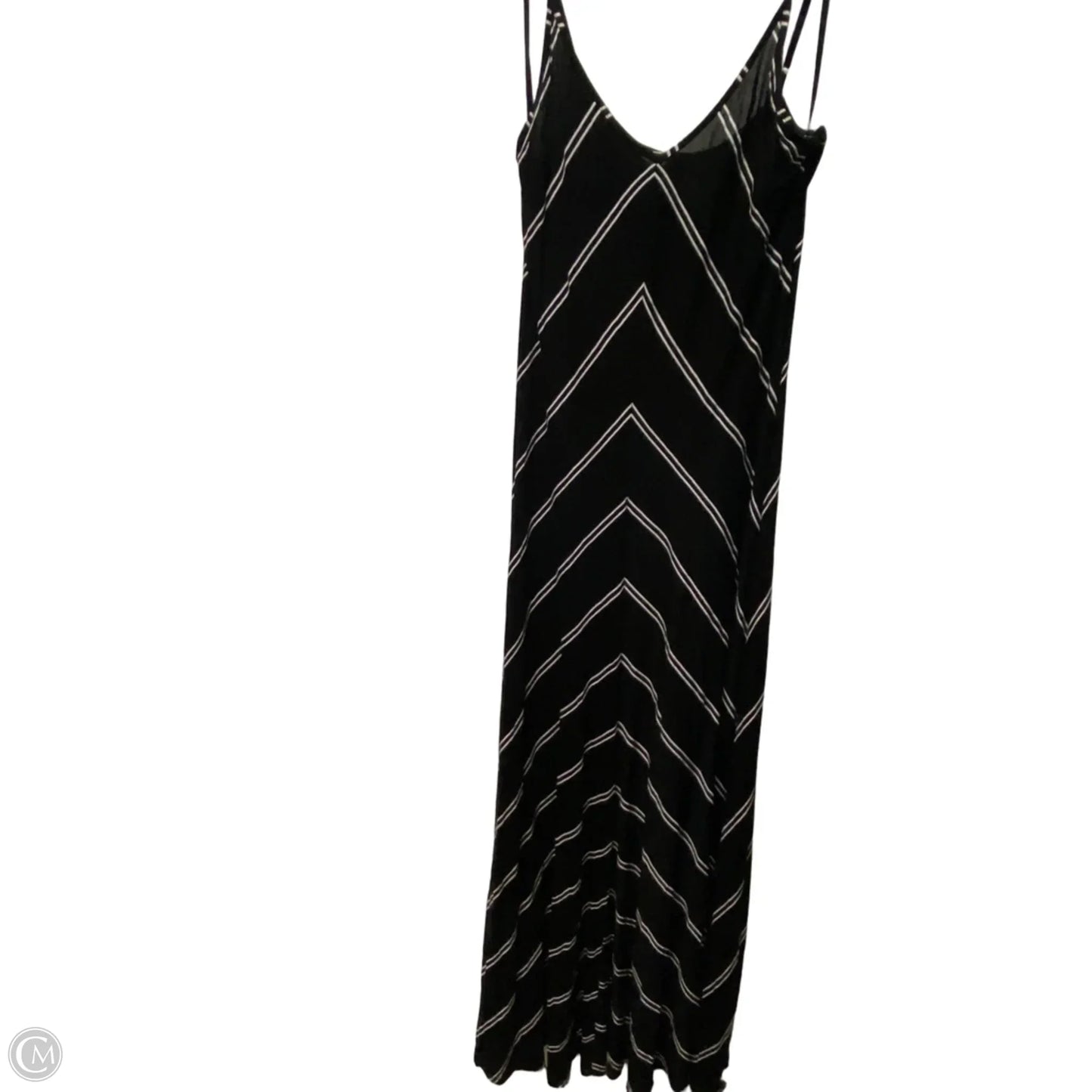 Dress Casual Maxi By Loft In Black & White, Size: S
