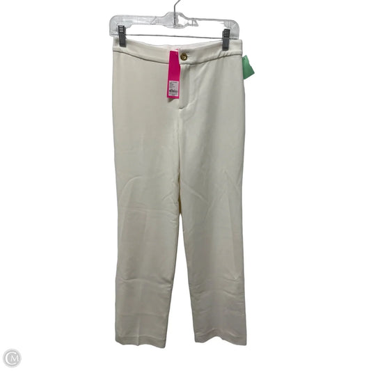 Pants Designer By Lilly Pulitzer In Ivory, Size: 0
