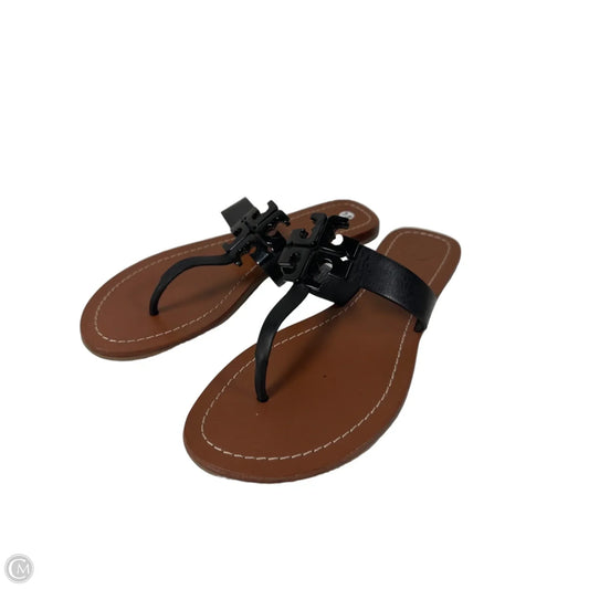 Sandals Designer By Tory Burch In Black, Size: 7.5