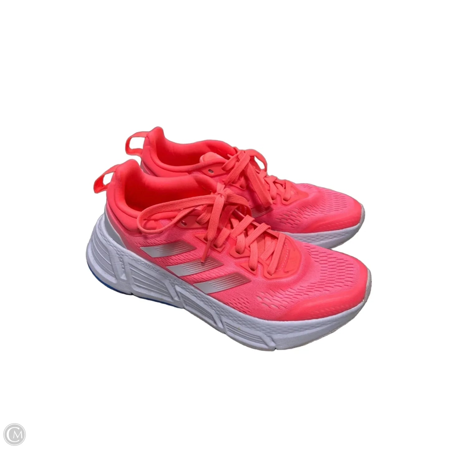Shoes Athletic By Adidas In Coral, Size: 7.5