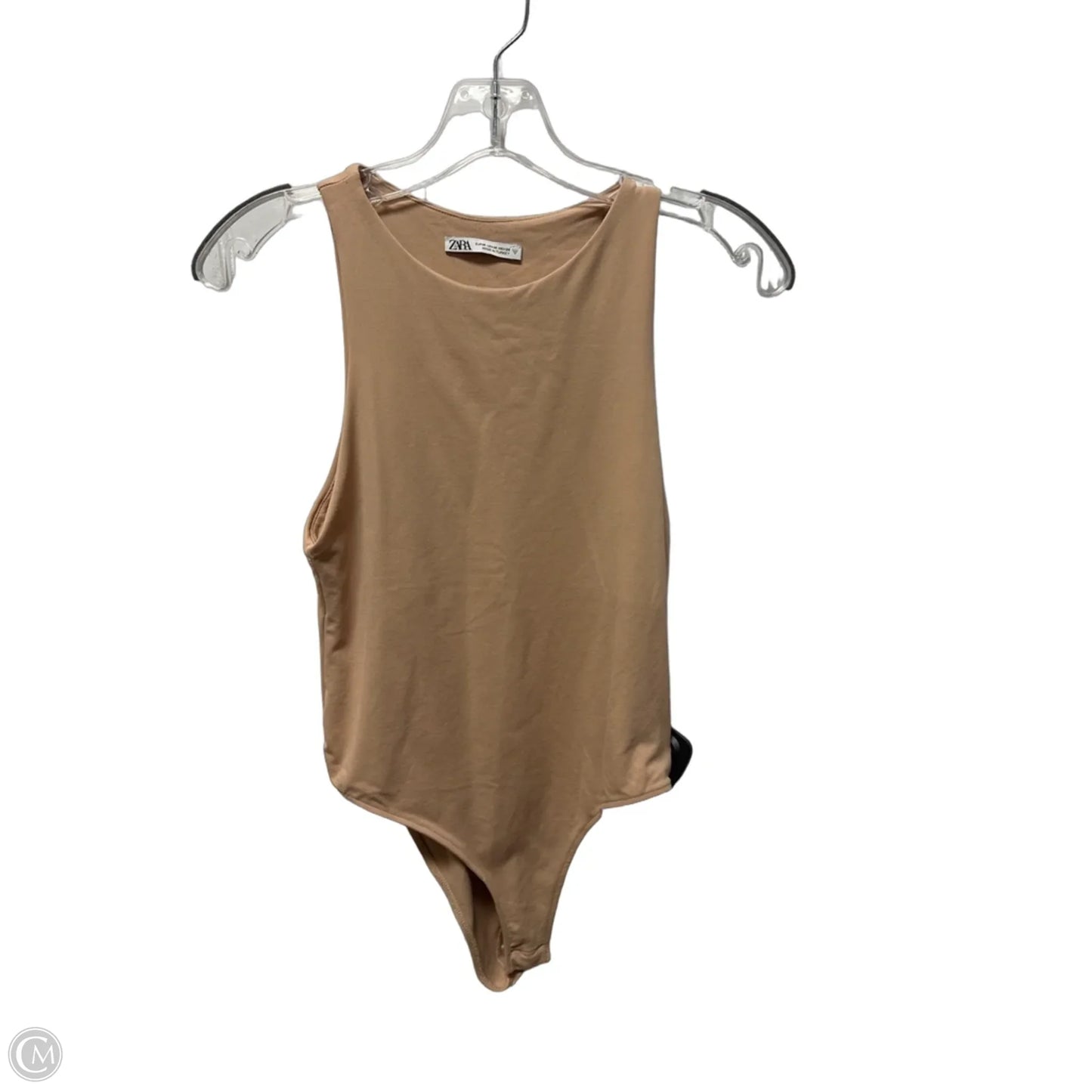 Bodysuit By Zara In Peach, Size: M