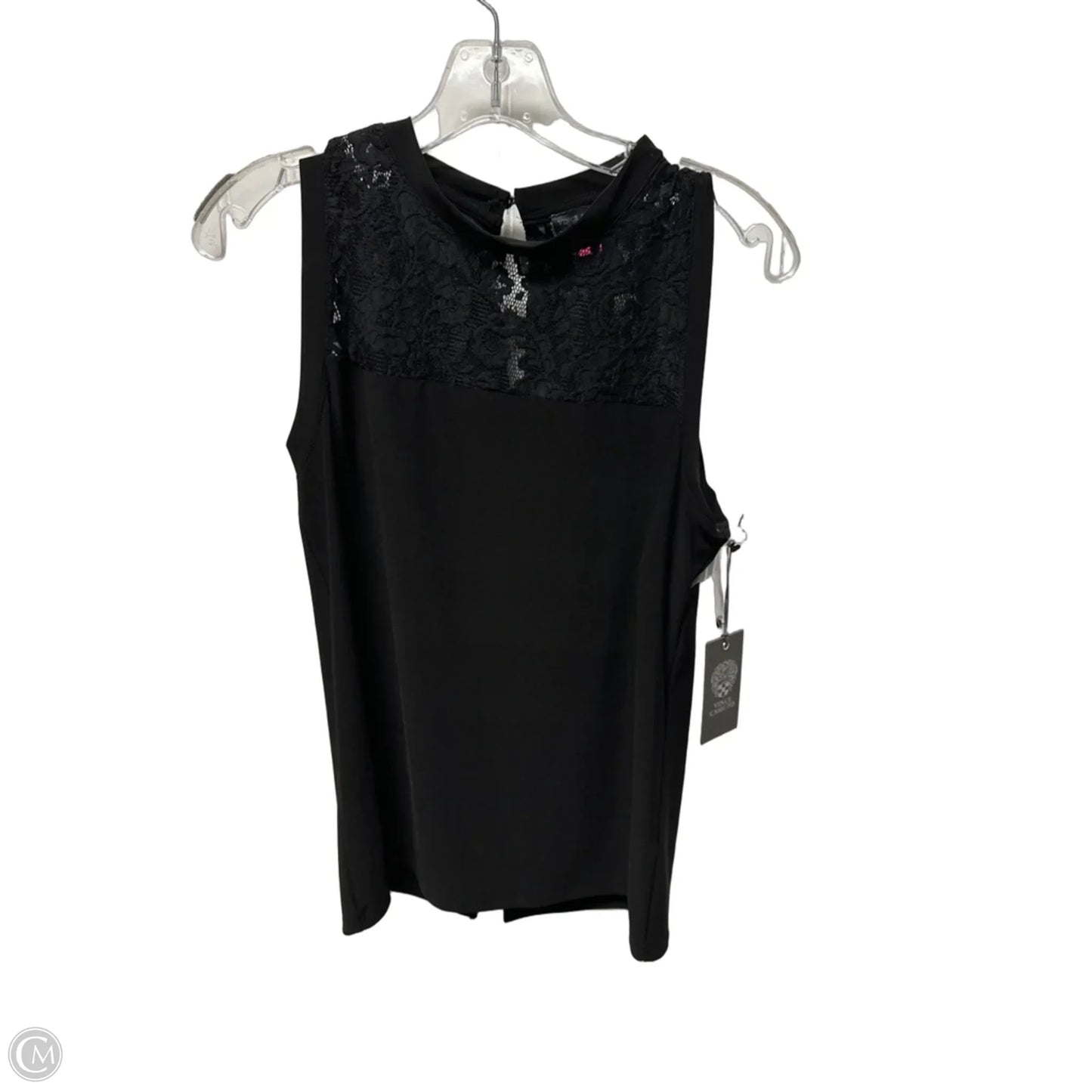 Top Sleeveless By Vince Camuto In Black, Size: S