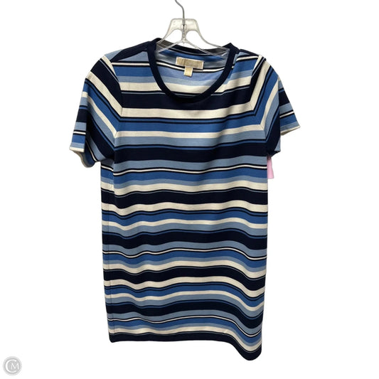 Dress Casual Short By Michael By Michael Kors In Striped Pattern, Size: M