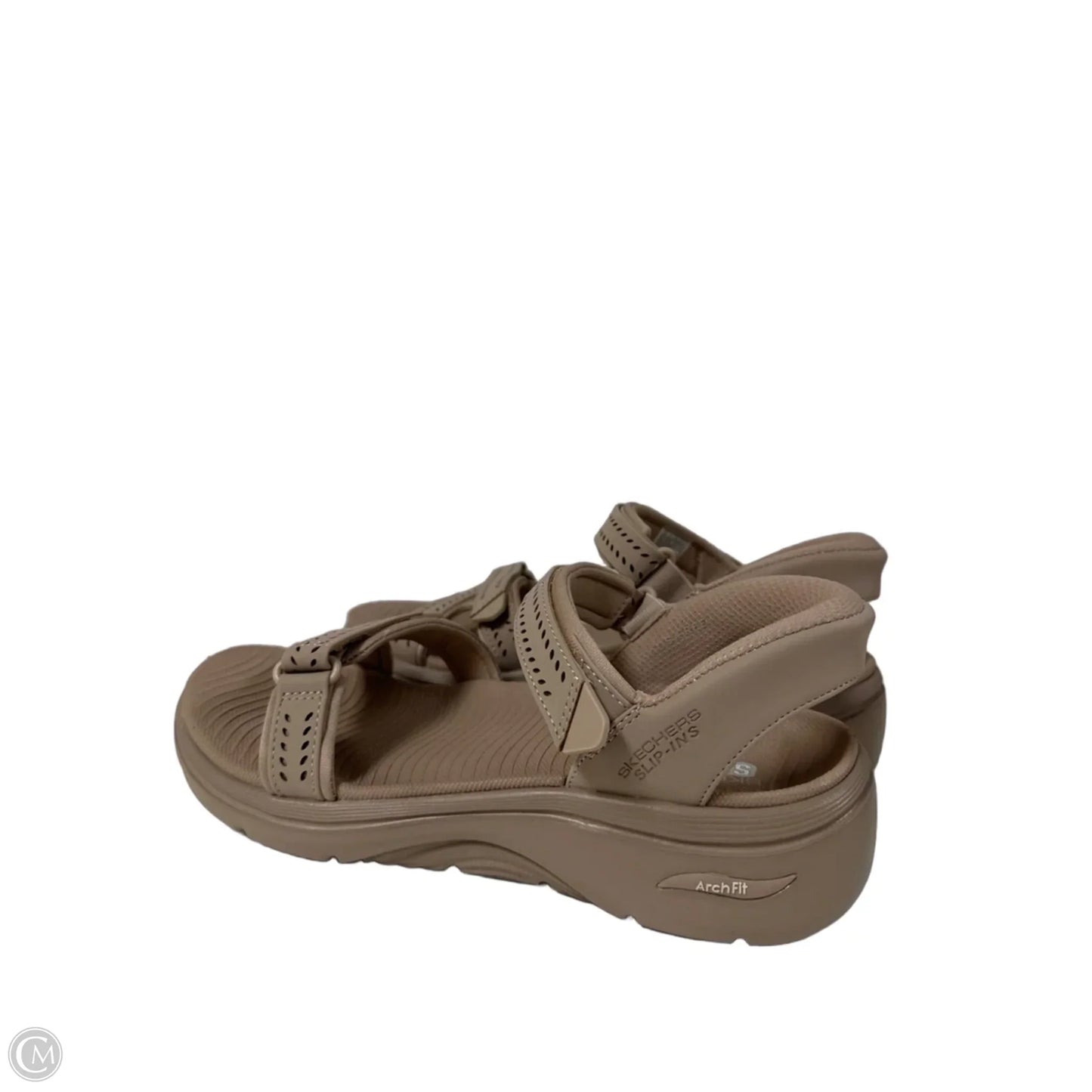 Sandals Sport By Skechers In Taupe, Size: 8