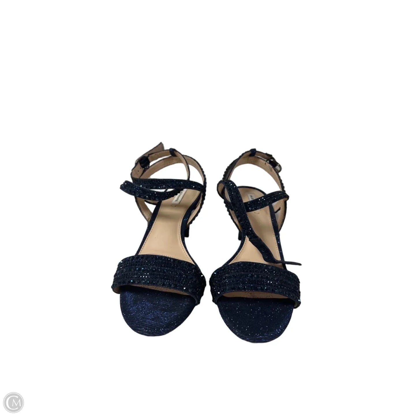 Sandals Heels Stiletto By Alex Marie In Blue, Size: 7.5
