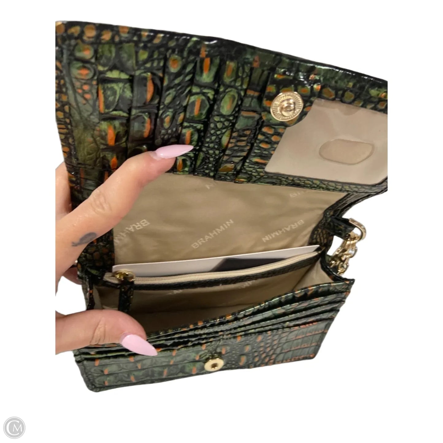 Crossbody Designer By Brahmin, Size: Small