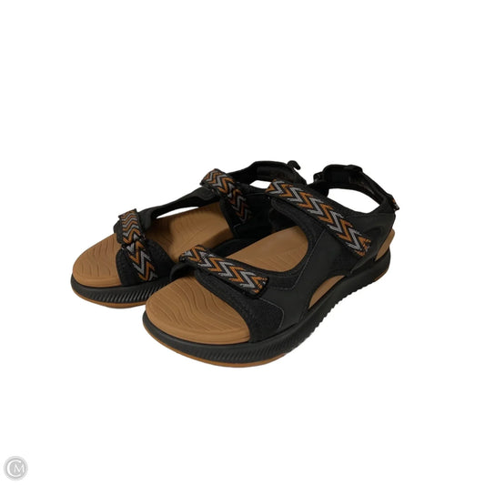 Sandals Sport By Dream Pairs In Black & Brown, Size: 11